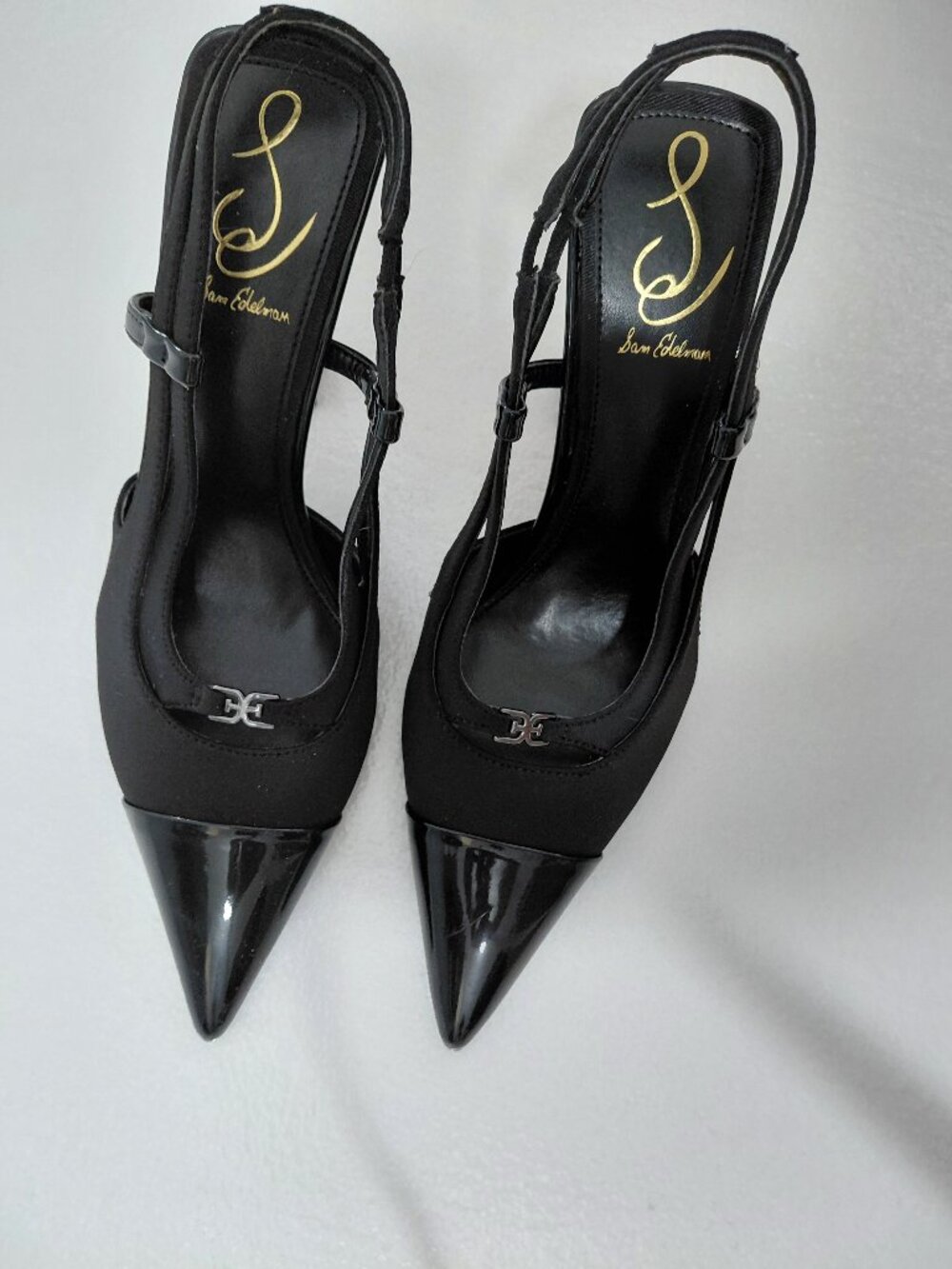Sam Elderman Black Sling back Pump 8